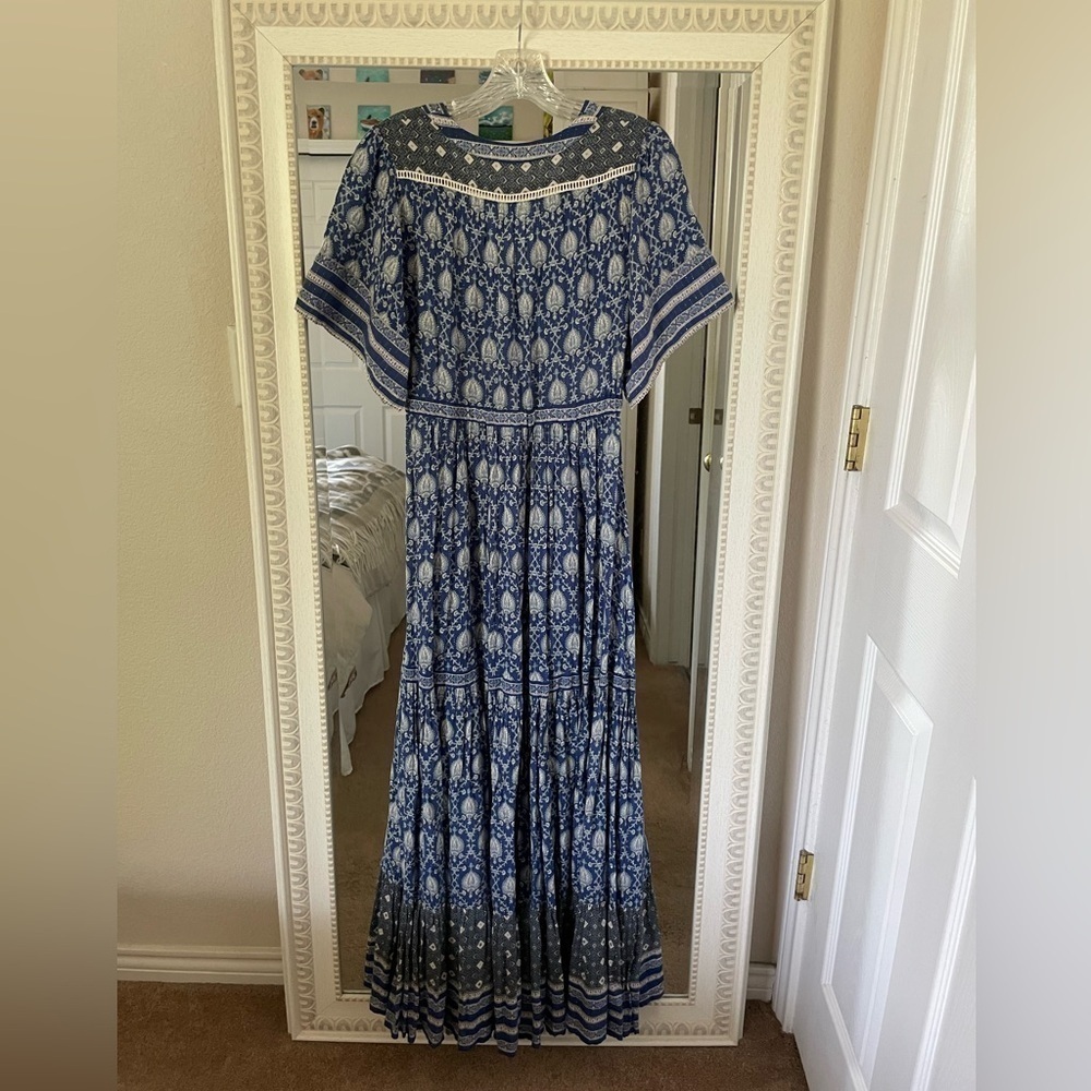 Spell Oracle Maxi Dress in Blue Indigo - Picture 8 of 10